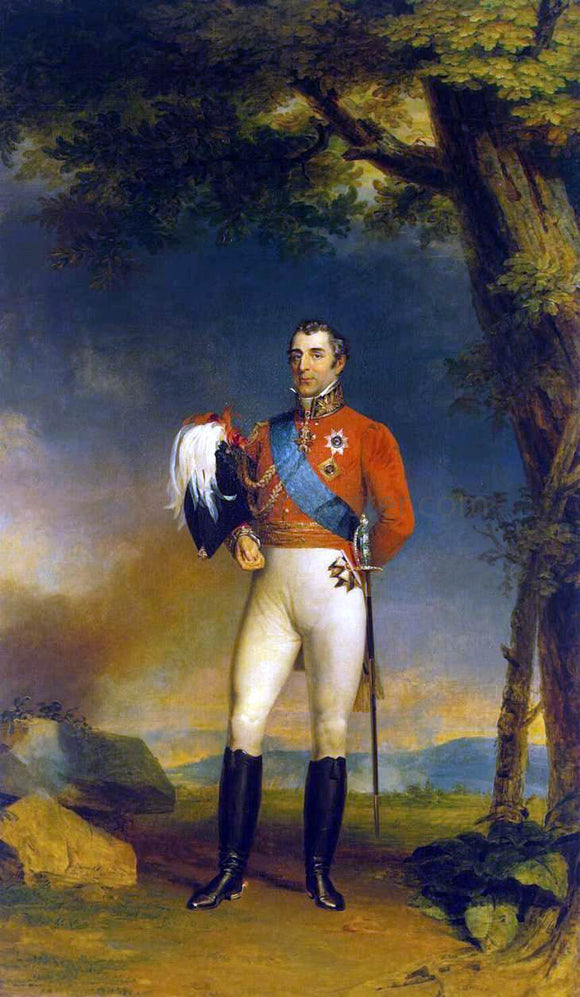  George Dawe Portrait of Duke of Wellington - Canvas Art Print
