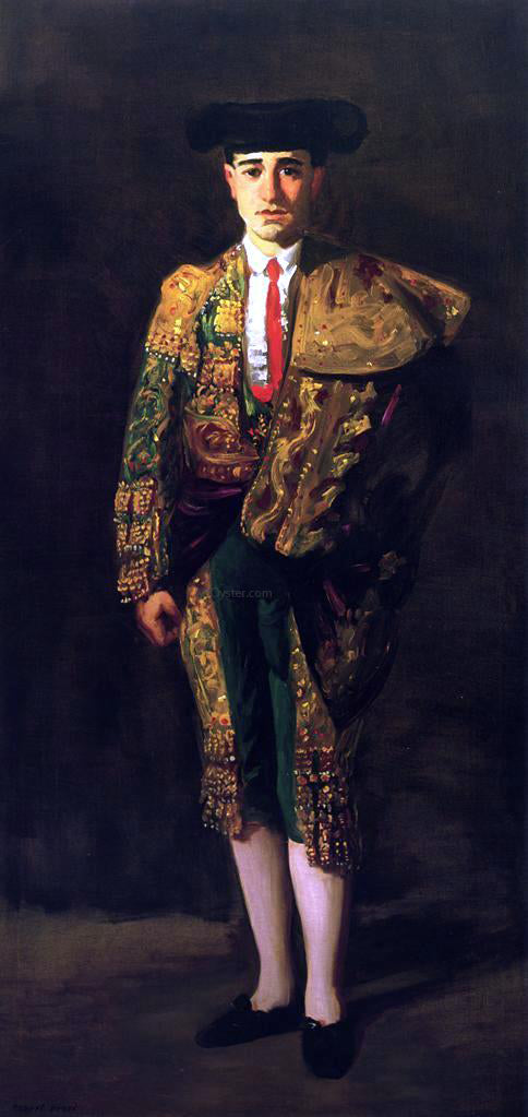  Robert Henri Portrait of El Matador, Felix Asiego - Canvas Art Print