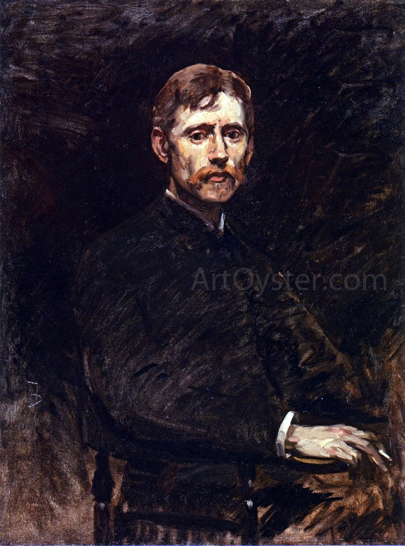  Frank Duveneck Portrait of Emil Carlson - Canvas Art Print