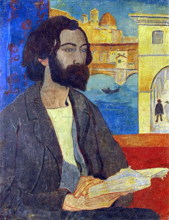  Paul Serusier Portrait of Emile Bernard at Florence - Canvas Art Print