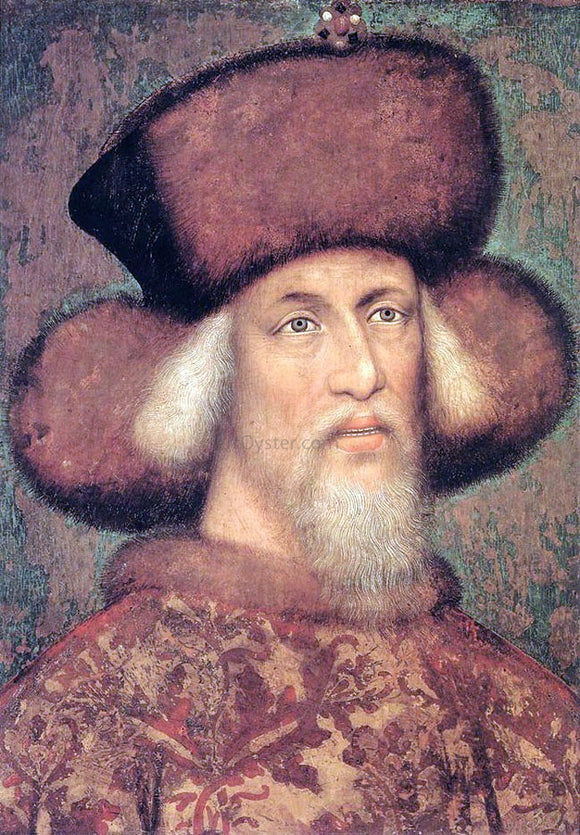  Antonio Pisanello Portrait of Emperor Sigismund of Luxembourg - Canvas Art Print