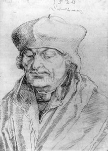 Albrecht Durer Portrait of Erasmus - Canvas Art Print