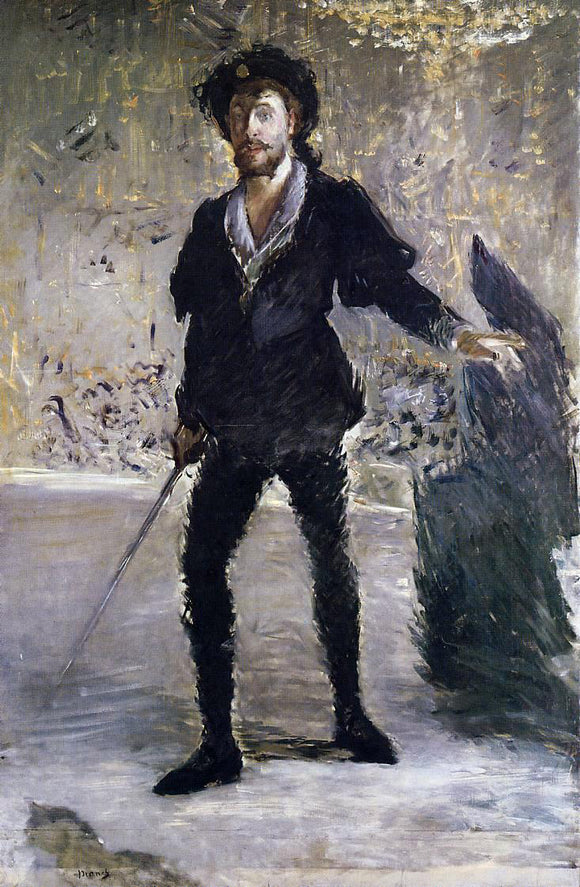  Edouard Manet Portrait of Faure as Hamlet - Canvas Art Print