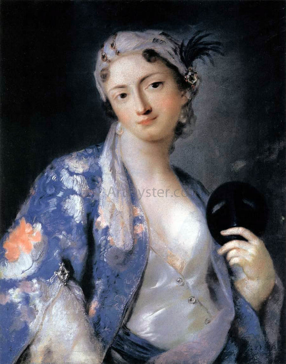  Rosalba Carriera Portrait of Felicita Sartori - Canvas Art Print