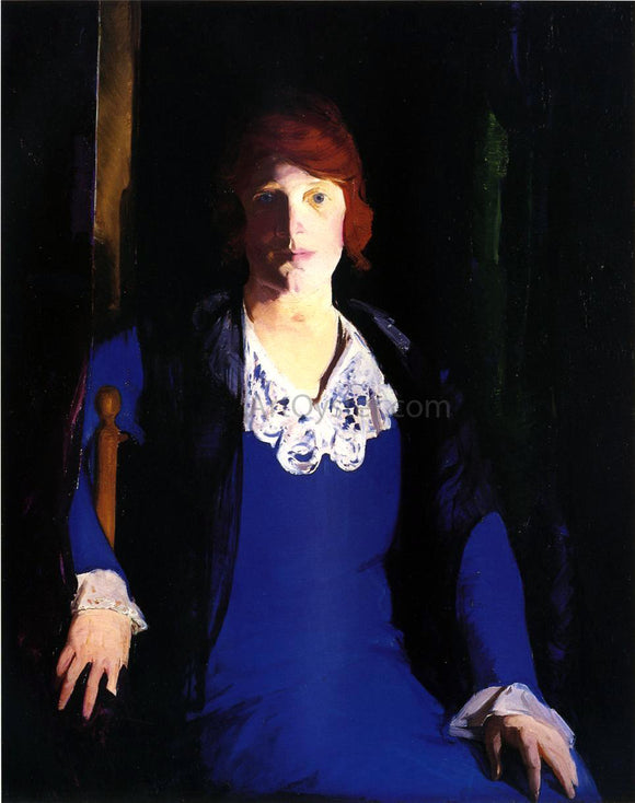  George Wesley Bellows Portrait of Florence Pierce - Canvas Art Print