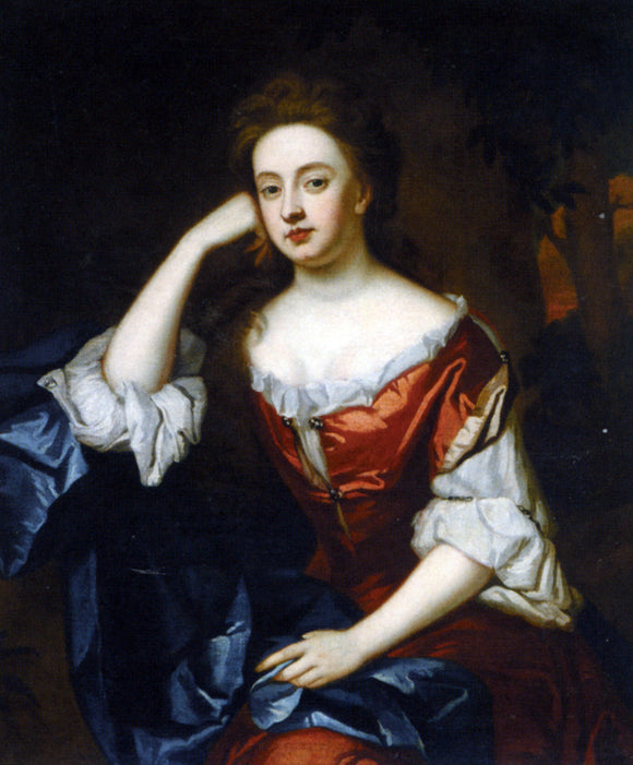  Sir Godfrey Kneller Portrait of Frances Jennings, Dutchess of Tyrconnel - Canvas Art Print