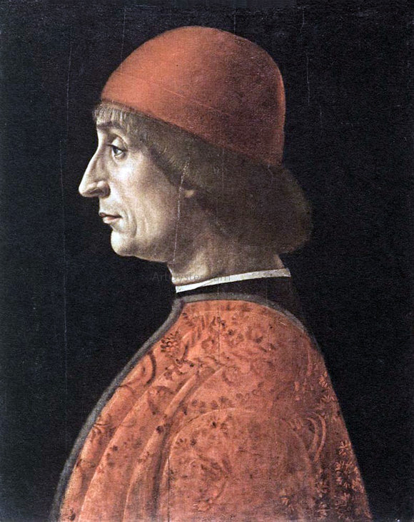  Vincenzo Foppa Portrait of Francesco Brivio - Canvas Art Print