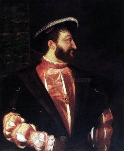  Titian Portrait of Francis I - Canvas Art Print