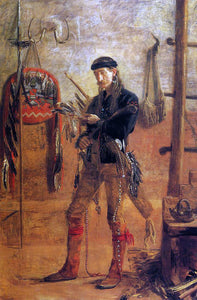  Thomas Eakins Portrait of Frank Hamilton Cushing - Canvas Art Print