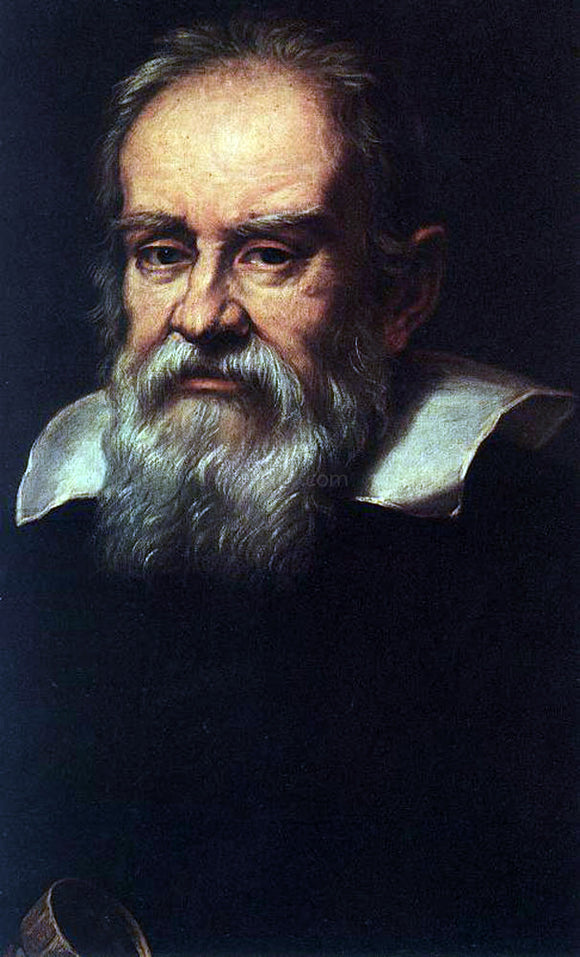  Justus Sustermans Portrait of Galileo Galilei - Canvas Art Print