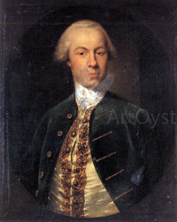  Cosmo Alexander Portrait of General Allanby, Govenor of Santa Lucia - Canvas Art Print