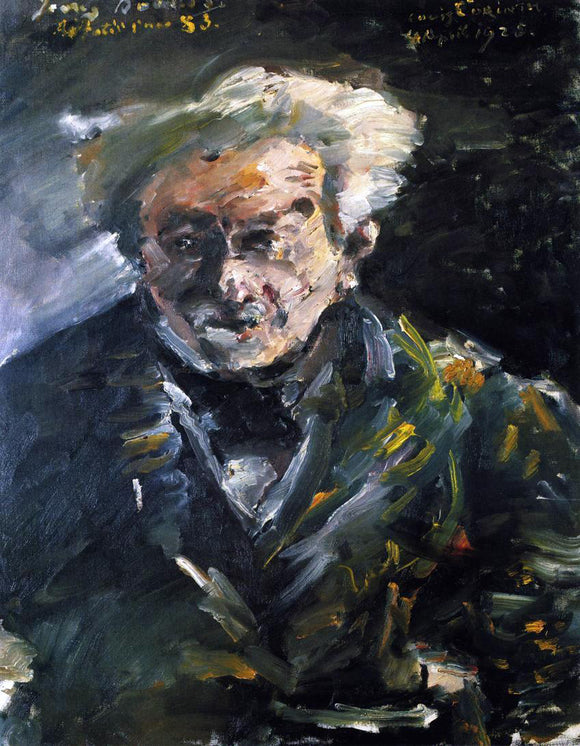  Lovis Corinth Portrait of Georg Brandes - Canvas Art Print