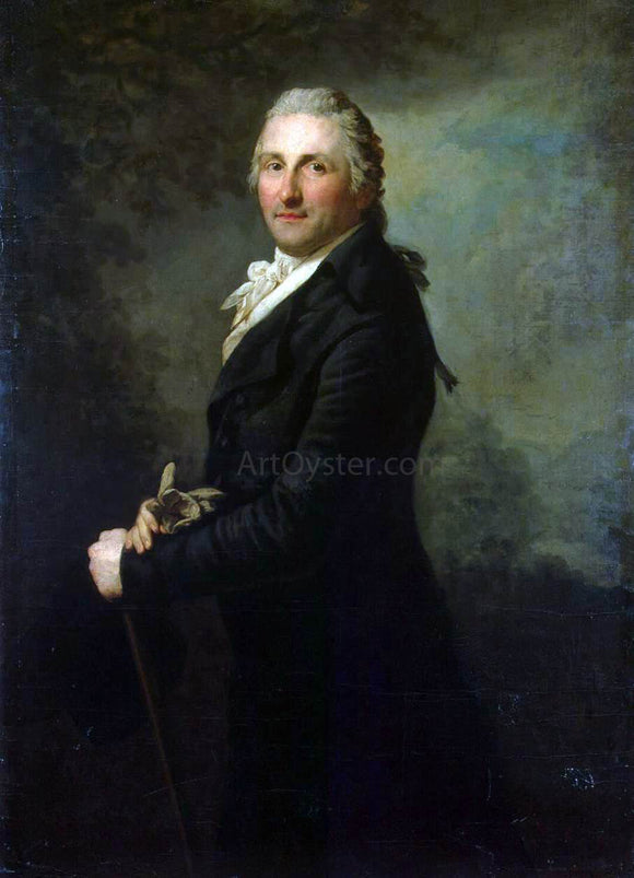  Anton Graff Portrait of George Leopold de Gogul - Canvas Art Print