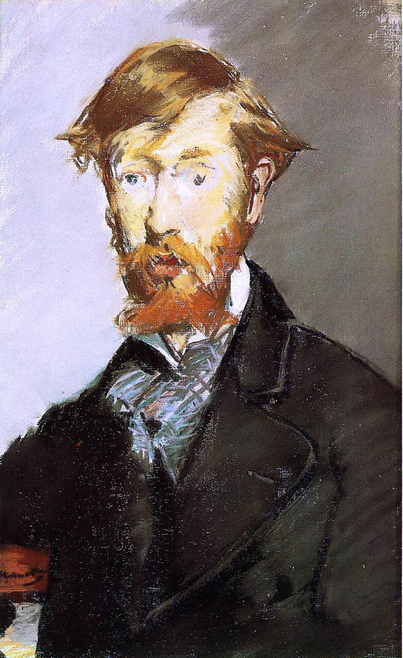  Edouard Manet Portrait of George Moore - Canvas Art Print
