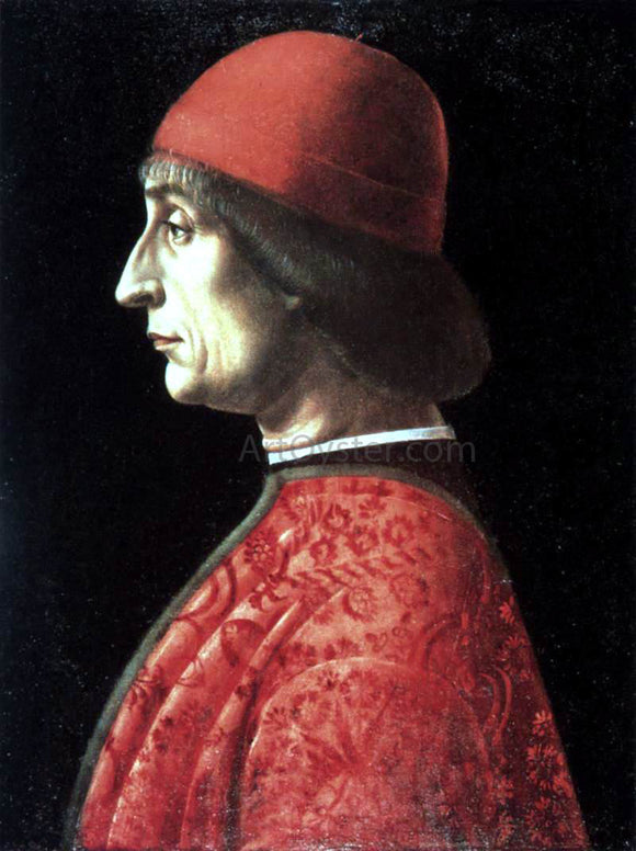  Vincenzo Foppa Portrait of Giovanni Francesco Brivio - Canvas Art Print