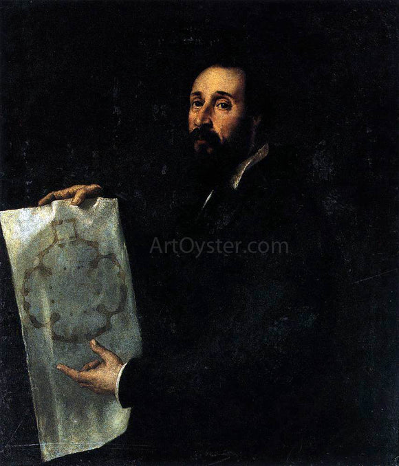  Titian Portrait of Giulio Romano - Canvas Art Print