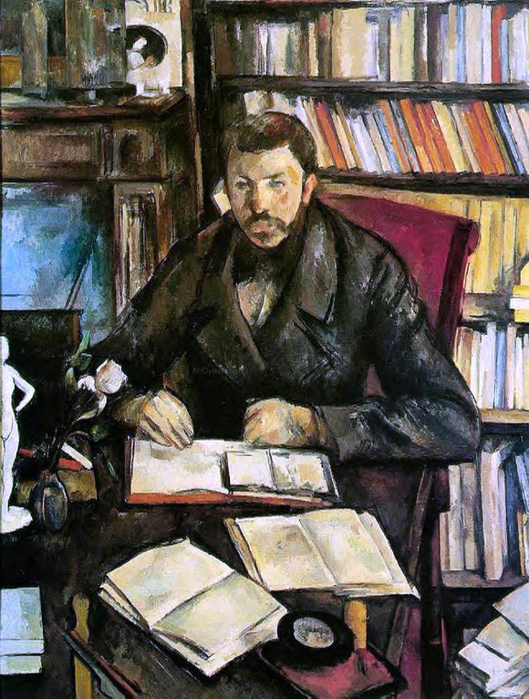  Paul Cezanne Portrait of Gustave Geffroy - Canvas Art Print