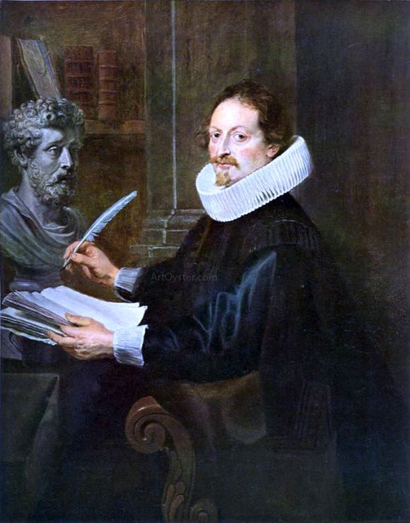  Peter Paul Rubens Portrait of Haspar Hevarts - Canvas Art Print