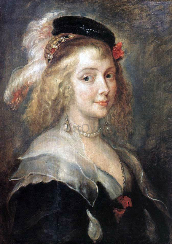  Peter Paul Rubens Portrait of Helena Fourment - Canvas Art Print
