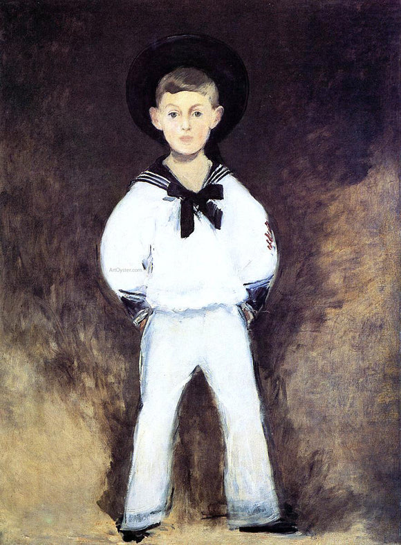  Edouard Manet Portrait of Henry Bernstein as a Child - Canvas Art Print