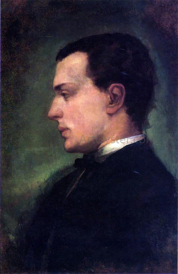  John La Farge Portrait of Henry James, the Novelist - Canvas Art Print