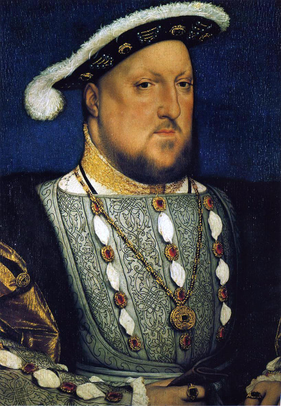 The Younger Hans Holbein Portrait of Henry VIII - Canvas Art Print