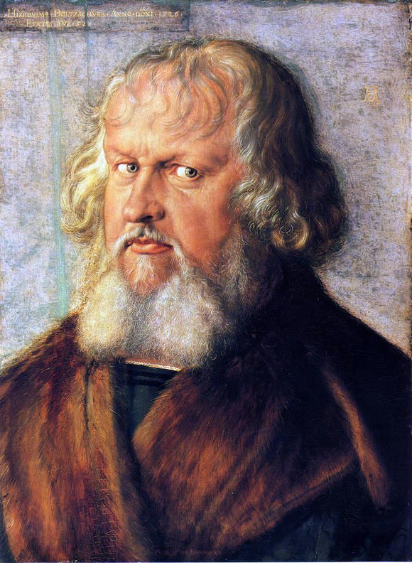  Albrecht Durer Portrait of Hieronymus Holzschuher - Canvas Art Print