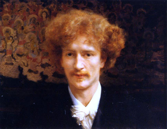  Sir Lawrence Alma-Tadema Portrait of Ignacy Jan Paderewski - Canvas Art Print