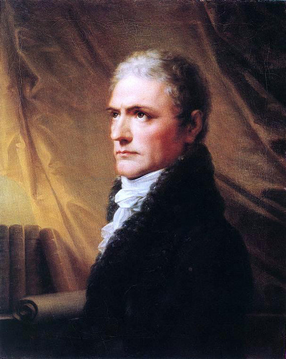  Friedrich Heinrich Fuger Portrait of Janos Batsanyi - Canvas Art Print