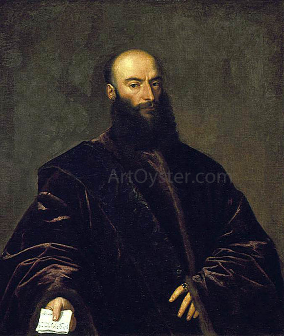  Titian Portrait of Jacopo (Giacomo) Dolfin - Canvas Art Print