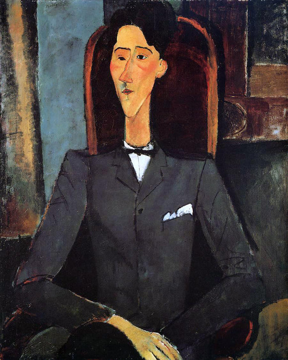  Amedeo Modigliani Portrait of Jean Cocteau - Canvas Art Print