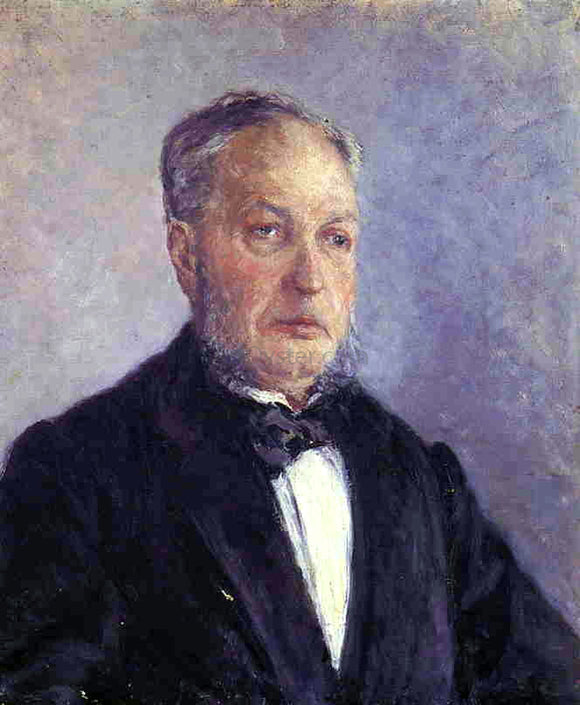  Gustave Caillebotte Portrait of Jean Daurelle - Canvas Art Print