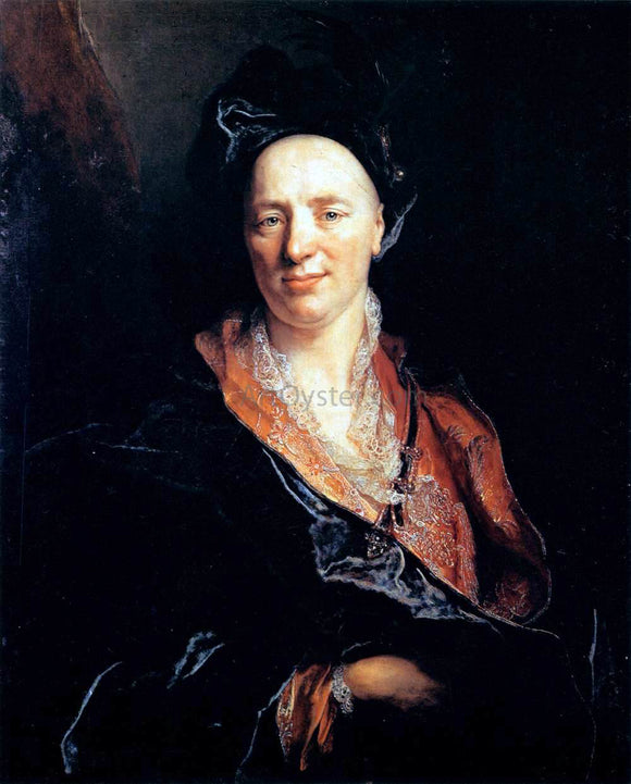  Nicolas De Largilliere Portrait of Jean-Baptiste Rousseau - Canvas Art Print