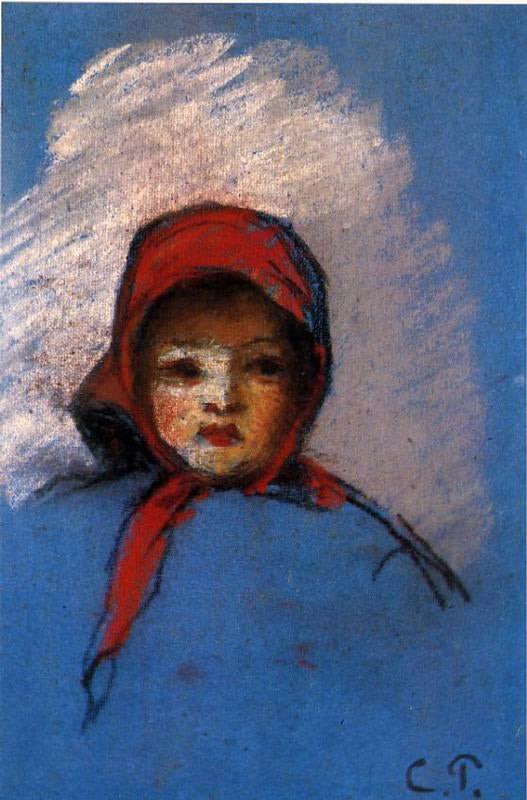  Camille Pissarro Portrait of Jeanne-Rachel (Minette) - Canvas Art Print