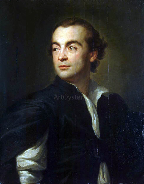  Anton Raphael Mengs Portrait of Johann Joachim Winckelmann - Canvas Art Print