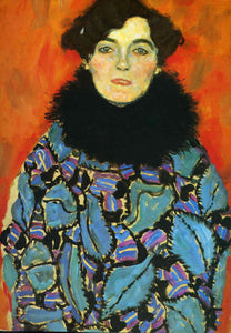  Gustav Klimt Portrait of Johanna Staude - Canvas Art Print