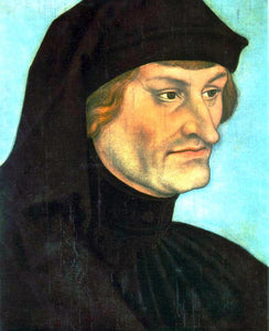  The Elder Lucas Cranach Portrait of Johannes Geiler von Kaysersberg - Canvas Art Print
