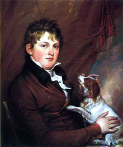  John Trumbull Portrait of John M. Trumbull, the Artist's Nephew - Canvas Art Print