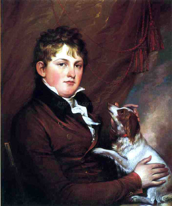  John Trumbull Portrait of John M. Trumbull, the Artist's Nephew - Canvas Art Print