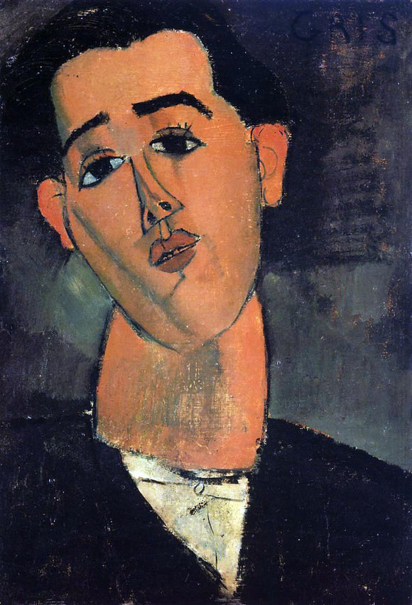 Amedeo Modigliani Portrait of Juan Gris - Canvas Art Print