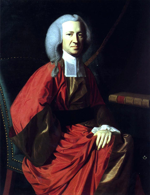  John Singleton Copley Portrait of Judge Martin Howard - Canvas Art Print