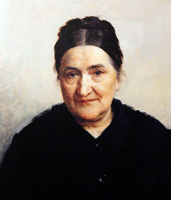  Vlaho Bukovac Portrait of Katarina Bibica - Canvas Art Print