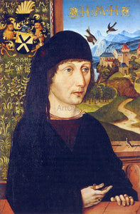  Michael Wolgemut Portrait of Levinus Memminger - Canvas Art Print