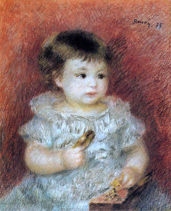  Pierre Auguste Renoir Portrait of Lucien Daudet - Canvas Art Print