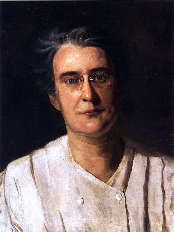  Thomas Eakins Portrait of Lucy Langdon Williams Wilson - Canvas Art Print