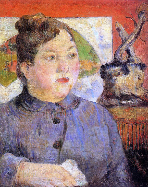  Paul Gauguin Portrait of Madame Alexander Kholer - Canvas Art Print