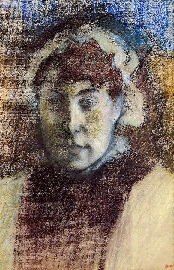  Edgar Degas Portrait of Madame Ernest May - Canvas Art Print