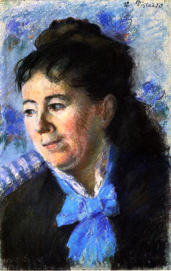  Camille Pissarro Portrait of Madame Felicie Vellay Estruc - Canvas Art Print