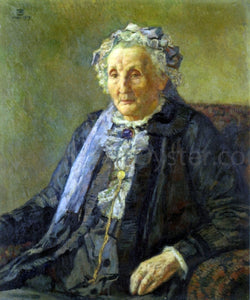  Theo Van Rysselberghe Portrait of Madame Monnon - Canvas Art Print