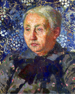  Theo Van Rysselberghe Portrait of Madame Monnon, the Artist's Mother-in-Law - Canvas Art Print